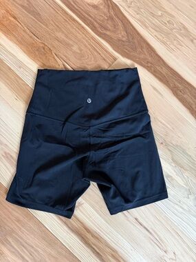 lululemon athletica Black Align High-Rise Bike Shorts